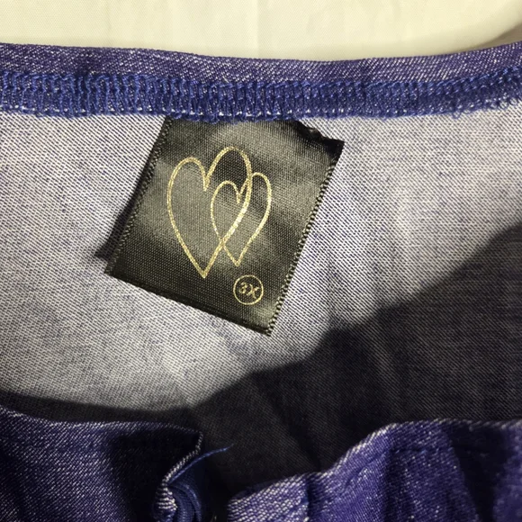 Women's Purple Corset Top - Picture 4 of 11